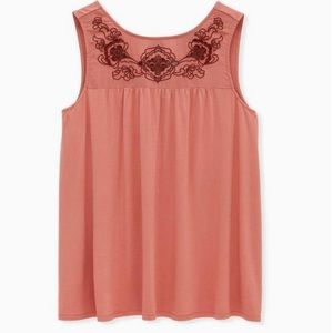 Torrid Embroidered Tank